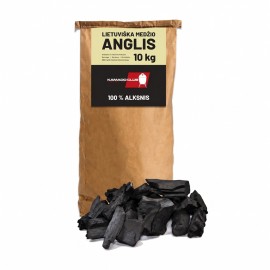 Kietmedžio anglis KamadoClub, 10 kg (alksnis)