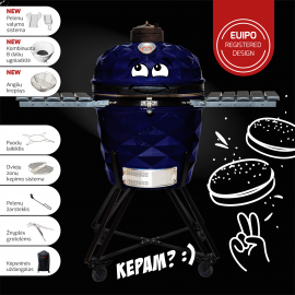 KAMADOCLUB PRO 2 PREMIUM+ KEPSNINĖ, MĖLYNA