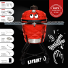 KAMADOCLUB PRO 2 PREMIUM+ KEPSNINĖ, RAUDONA