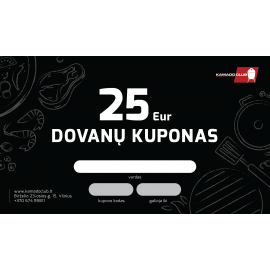 Dovanų kuponas KamadoClub, 25 Eur