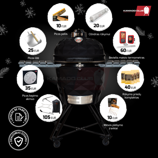 KAMADOCLUB PRO 2 PREMIUM+, BLACK
