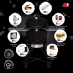 KAMADOCLUB PRO 2 PREMIUM+, BLACK