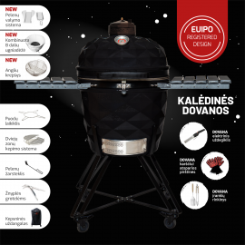 KAMADOCLUB PRO 2 PREMIUM+ KEPSNINĖ, JUODA