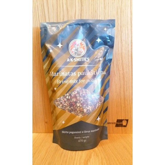 AK Smith's brine mix for poultry 470 g AK Smith's brine mix for poultry 470 g