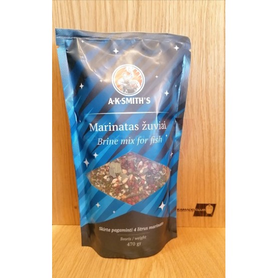 AK Smith's brine mix for fish 470 g AK Smith's brine mix for fish 470 g
