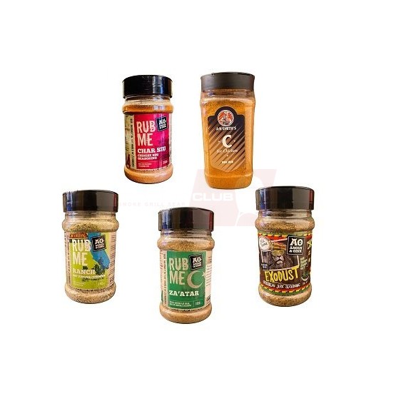 Spices for CHICKEN set of 5