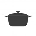 Cast iron pots