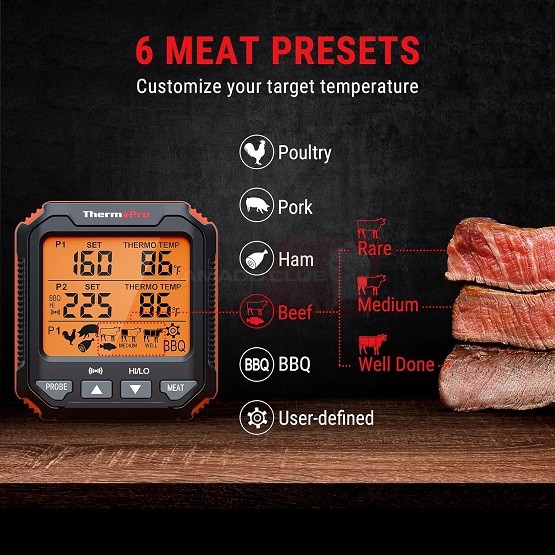 Skaitmeninis maisto termometras ThermoPro TP-717 Digital food thermometer ThermoPro TP-717