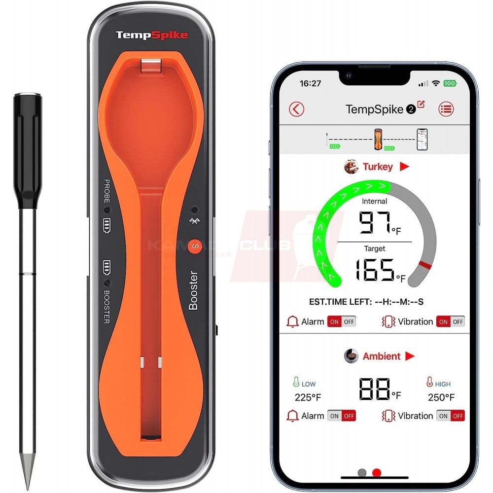 BBQ essentials ThermoPro TempSpike bluetooth wireless food
