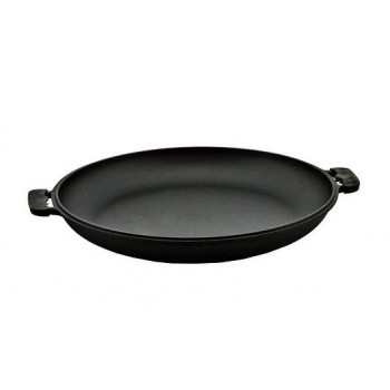 Ketaus keptuvė-dangtis, 36 cm