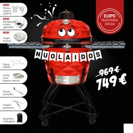 KAMADOCLUB PRO 2 PREMIUM+ KEPSNINĖ, RAUDONA KAMADOCLUB PRO 2 PREMIUM+ KEPSNINĖ, RAUDONA