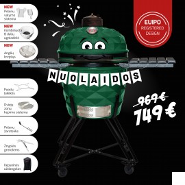 KAMADOCLUB PRO 2 PREMIUM+ KEPSNINĖ, ŽALIA KAMADOCLUB PRO 2 PREMIUM+ KEPSNINĖ, ŽALIA