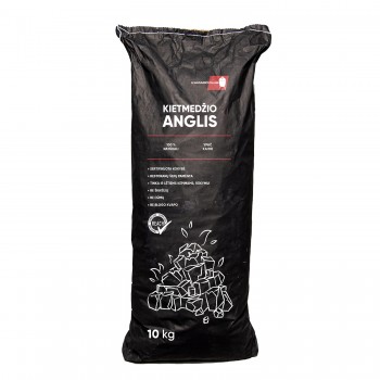 Kietmedžio anglis KamadoClub, 10 kg Kietmedžio anglis KamadoClub, 10 kg