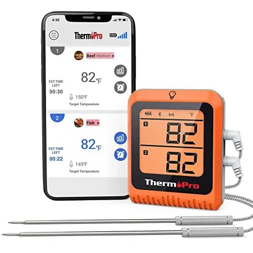 BBQ essentials ThermoPro TP 920 bluetooth wireless food
